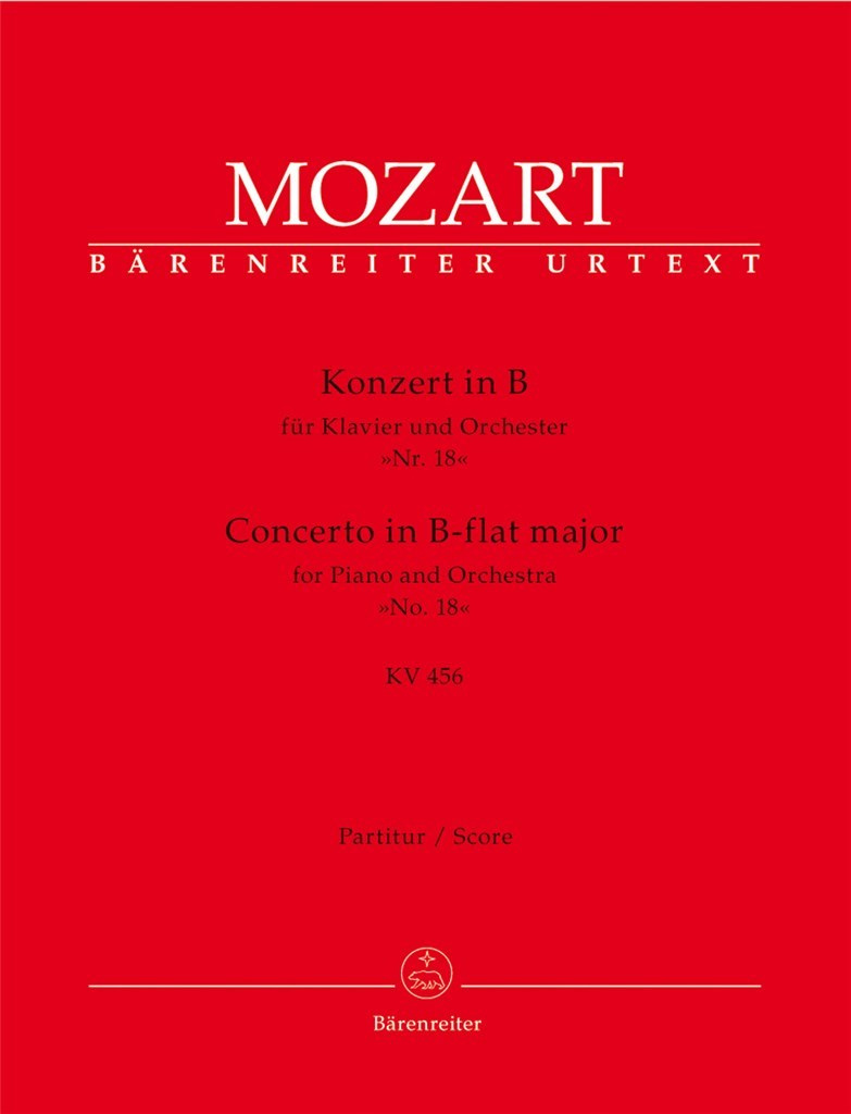 Concerto for Piano and Orchestra No. 18 in Bb major K. 456